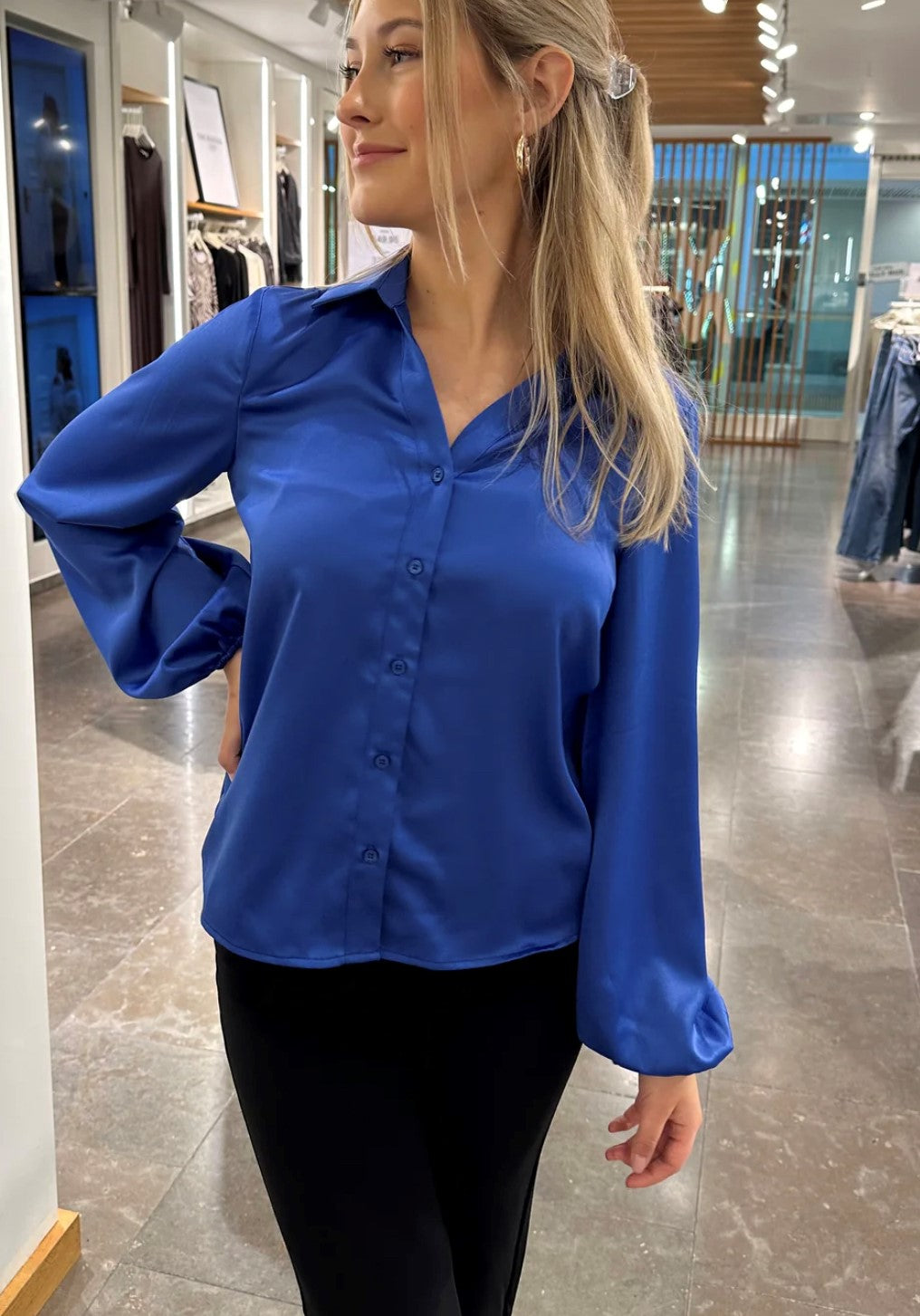 VMMERLE T-Shirts & Tops - Dazzling Blue